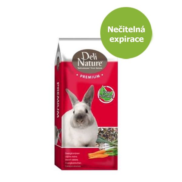 Deli Nature Premium, kompletní krmivo pro králíky, směs
