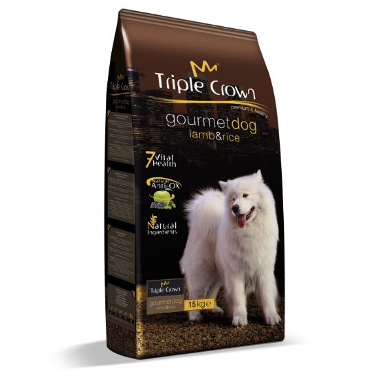 Obrázek z Triple Crown Dog Gourmet Lamb 15 kg 