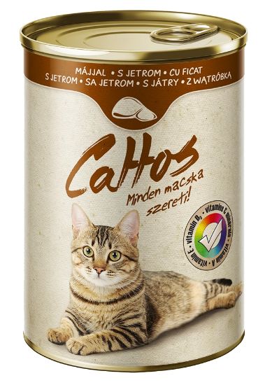 Obrázek z Cattos Cat játra, konzerva 415 g 