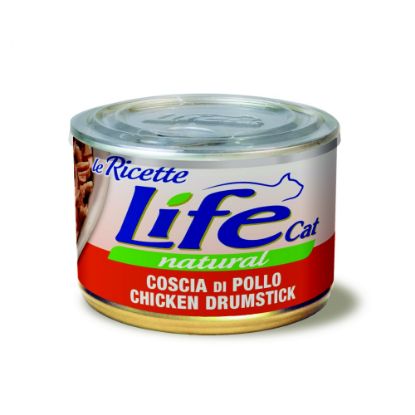 Obrázek LifeCat Le Ricette Chicken drumstick, konzerva 150 g 