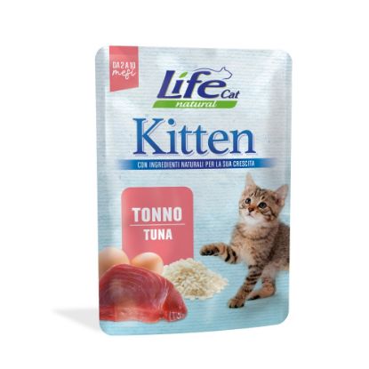 Obrázek LifeCat Kitten Tuna, kapsička 70 g
