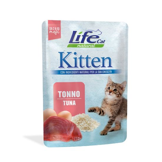 Obrázek z LifeCat Kitten Tuna, kapsička 70 g 