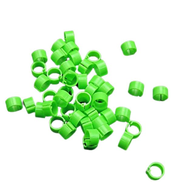 Obrázek Kroužky zámkové plast 16 mm, zelená