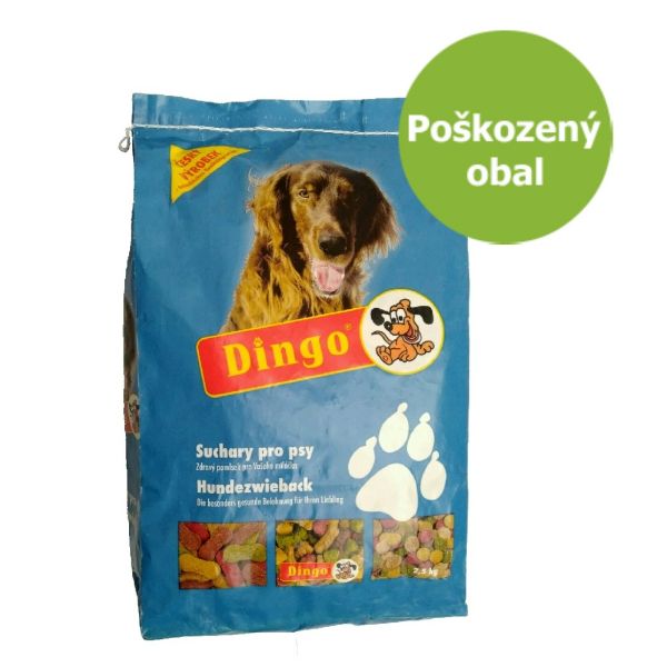 Dingo suchary, pamlsek, čistí chrup, zabraňuje tvorbě zubního kamene,