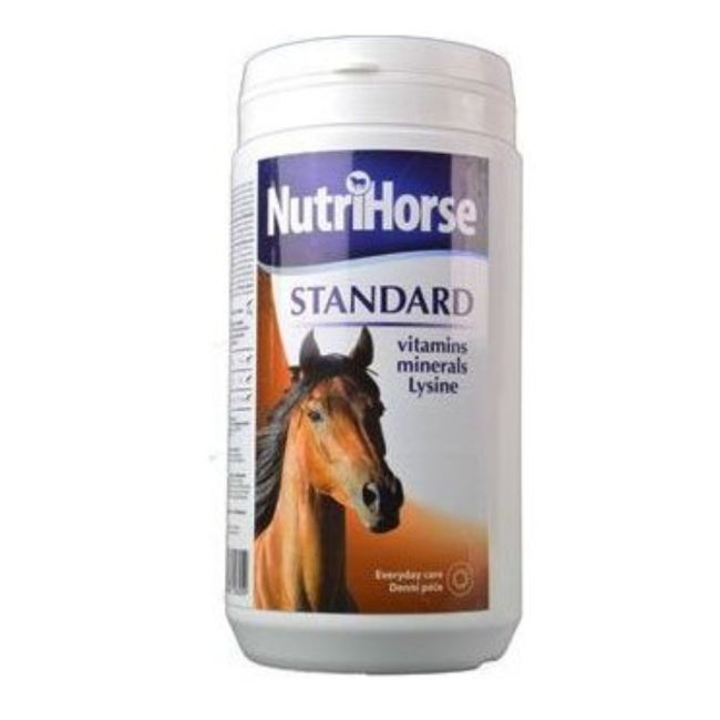 Nutri horse standard, pro koně v klidu, k rekreačnímu využití a koně v reprodukci, doplňkové krmivo, vitamíny a minerály