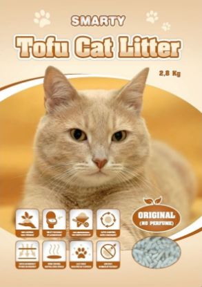 Obrázek Smarty Tofu Cat Litter Original podestýlka bez vůně 6 l