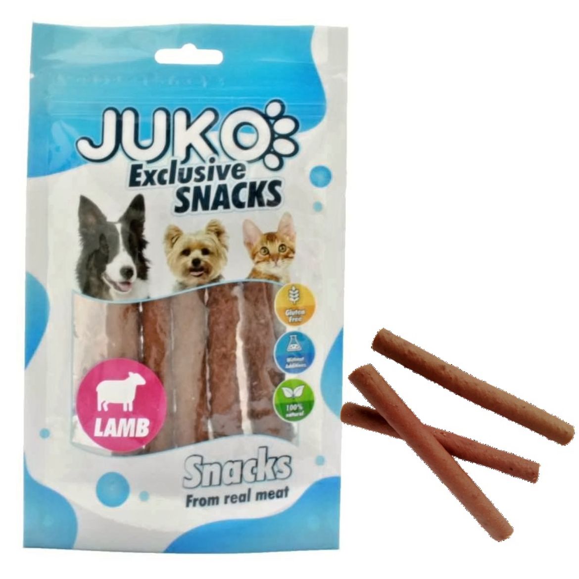 Obrázek z Lamb Pressed Stick JUKO Snacks 70 g 