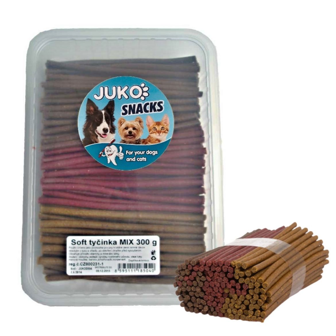 Obrázek z Soft tyčinka MIX JUKO Snacks (cca 95 ks) 