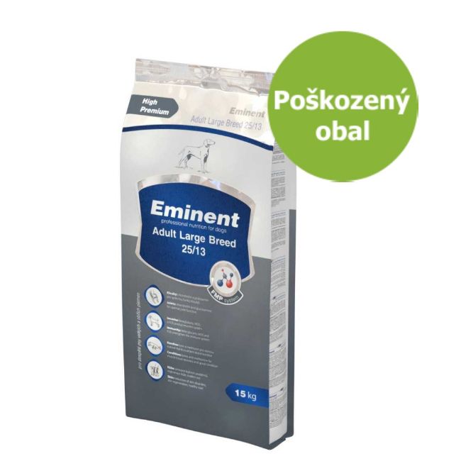 Eminent dog adult large breed, kompletní krmivo pro dospělé psy velkých plemen s kuřecím