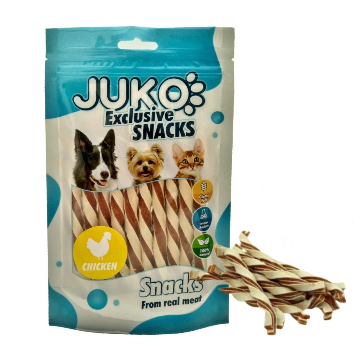 Obrázek z Twisted Chicken Sandwich JUKO Snacks 70 g 