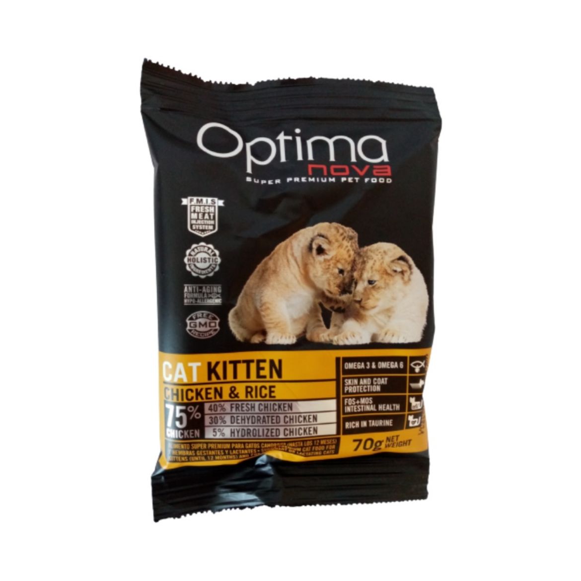 Obrázek z Vzorek OPTIMAnova Cat Kitten 70 g 