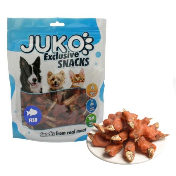 Obrázek Chicken & Fish JUKO Snacks 250 g