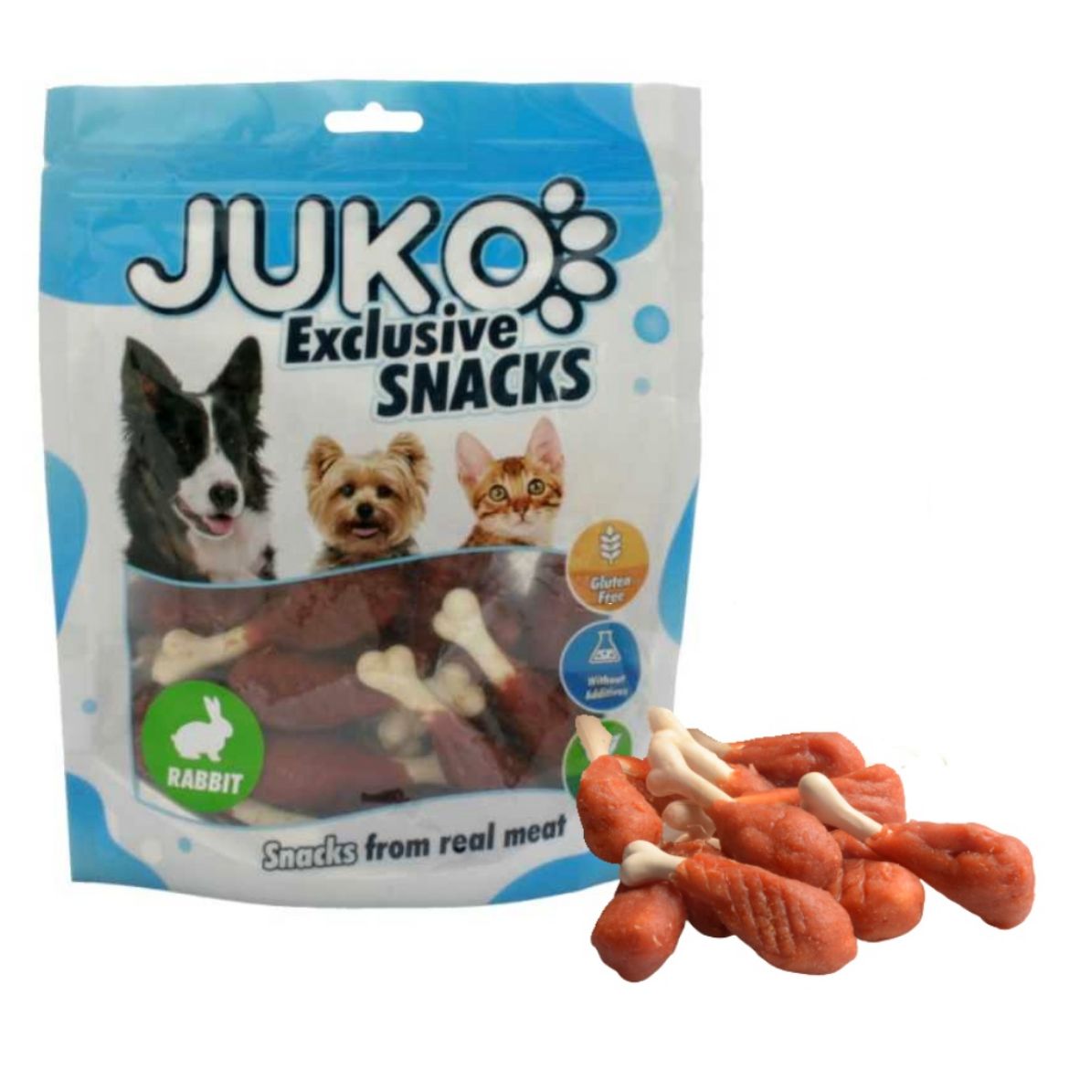 Obrázek z Rabbit Leg JUKO Snacks 250 g 