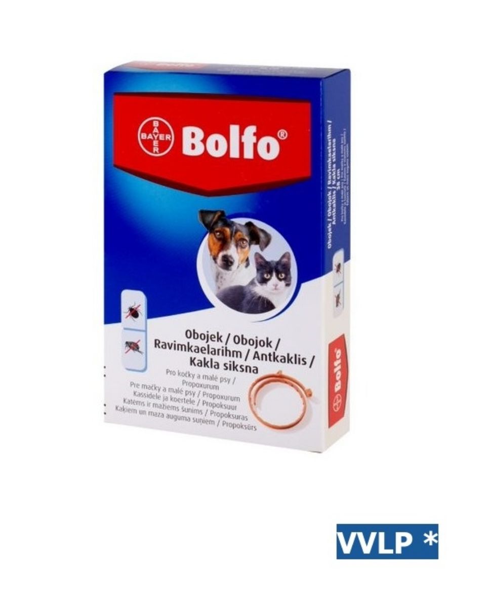Obrázek z Bolfo 1,234 g medikovaný obojek pro kočky a malé psy 
