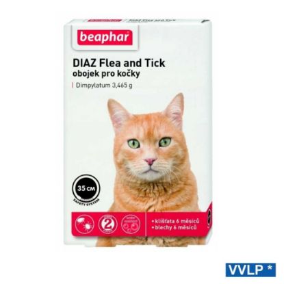 Obrázek DIAZ Flea and Tick 3,465 g obojek pro kočky