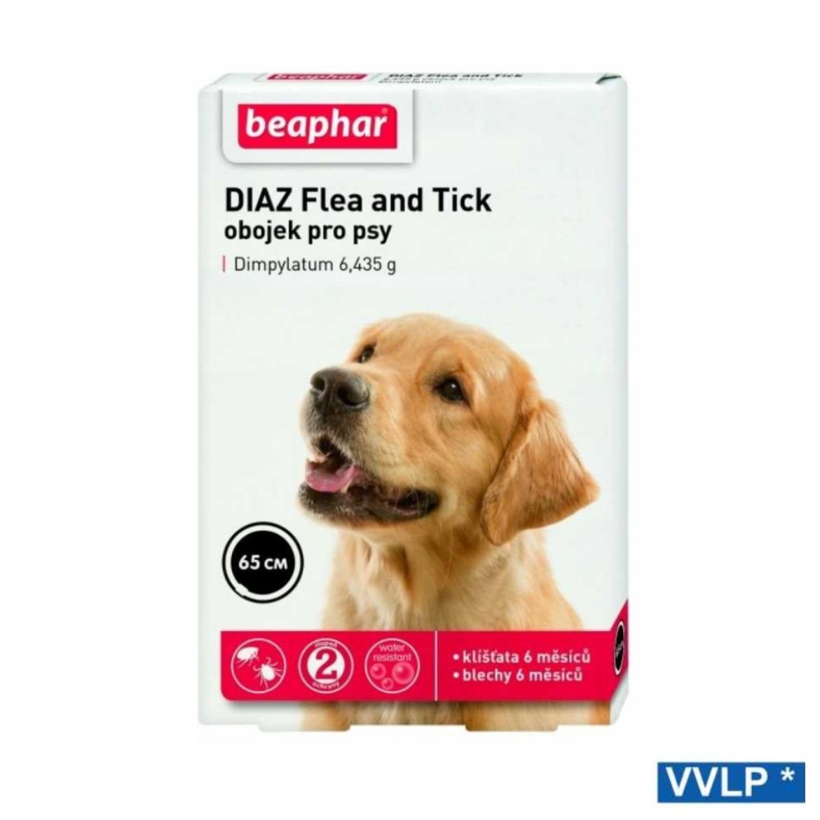 Obrázek z DIAZ Flea and Tick 6,435 g obojek pro psy 