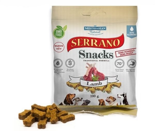 Obrázek Serrano Snack Dog Lamb 100 g