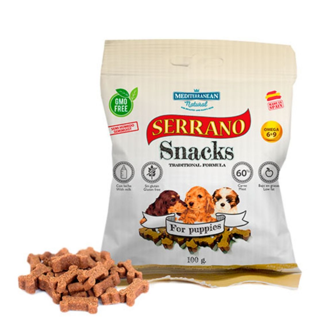 Obrázek z Serrano Snack Puppies 100 g 