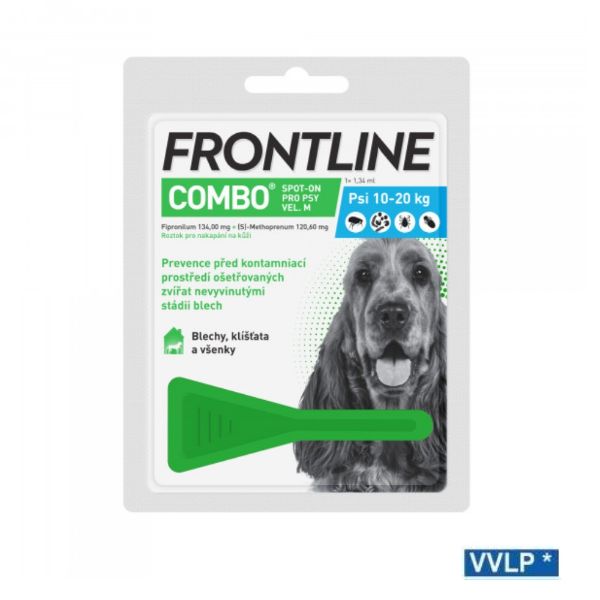 Obrázek Frontline Combo Spot-On pro psy M 1 x 1,34 ml