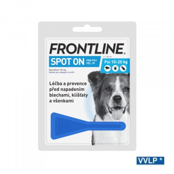 Obrázek FRONTLINE SPOT-ON pro psy M 1 x 1,34 ml