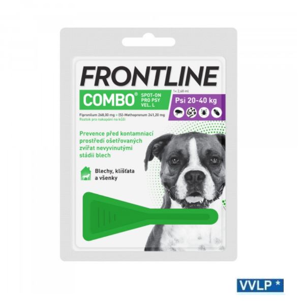 Obrázek Frontline Combo Spot-On pro psy L 1 x 2,68 ml