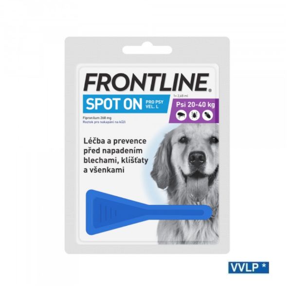 Obrázek FRONTLINE SPOT-ON pro psy L 1 x 2,68 ml 