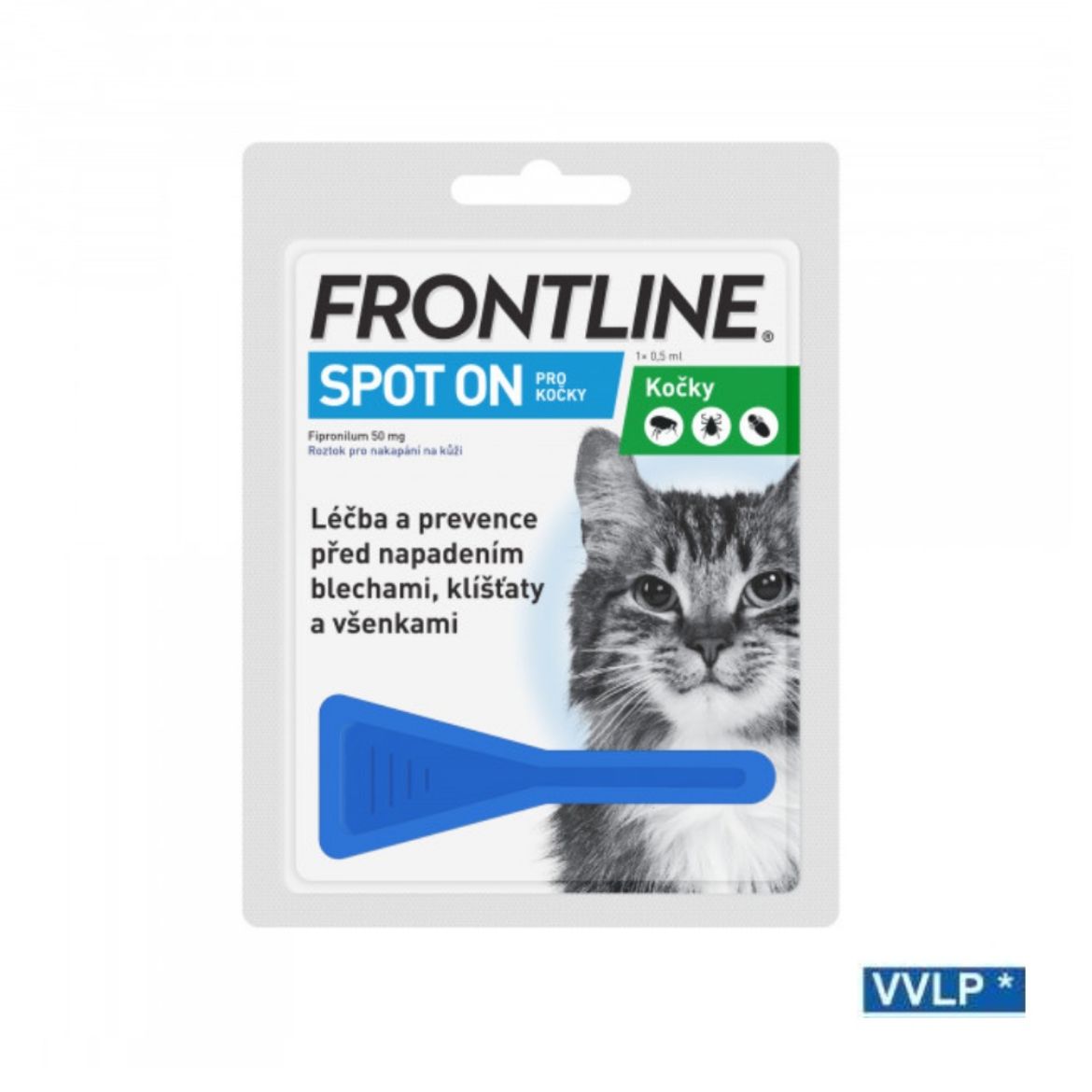 Obrázek z FRONTLINE SPOT-ON pro kočky 1 x 0,5 ml 