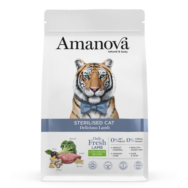 Obrázek Amanova Cat Sterilised Lamb & Quinoa LG 1,5 kg