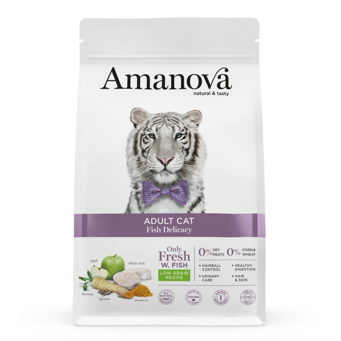 Obrázek z Amanova Cat Adult White Fish & Quinoa LG 1,5 kg 