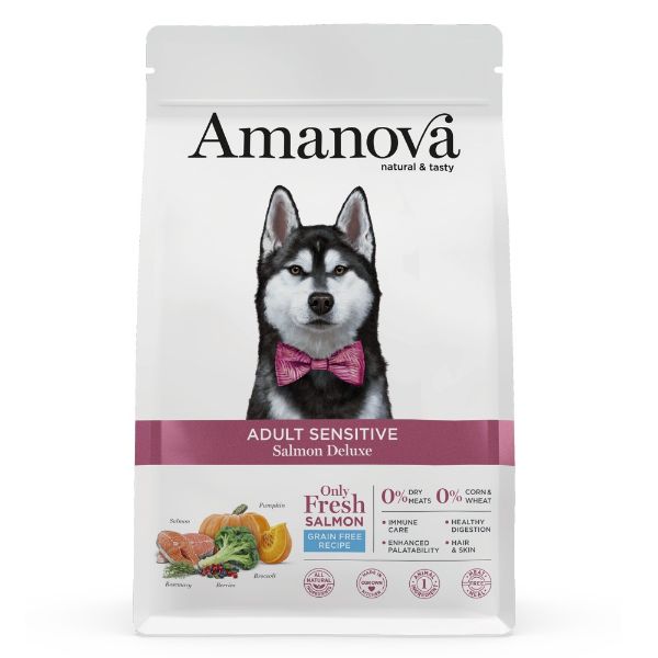 Obrázek Amanova Dog Adult Sensitive Salmon & Pumpkin GF 2 kg