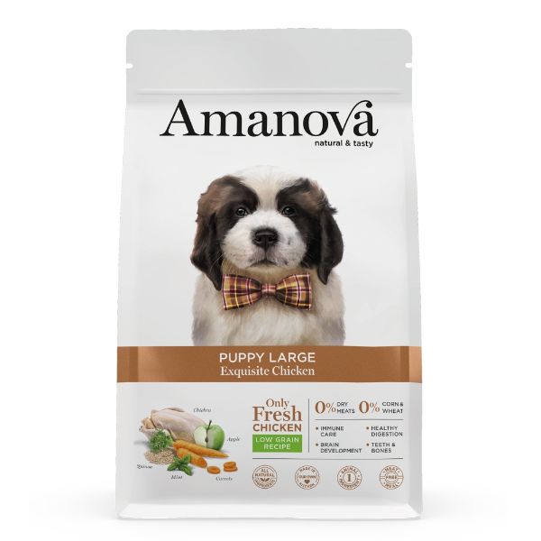 Obrázek Amanova Dog Puppy Large Chicken & Quinoa LG 12 kg