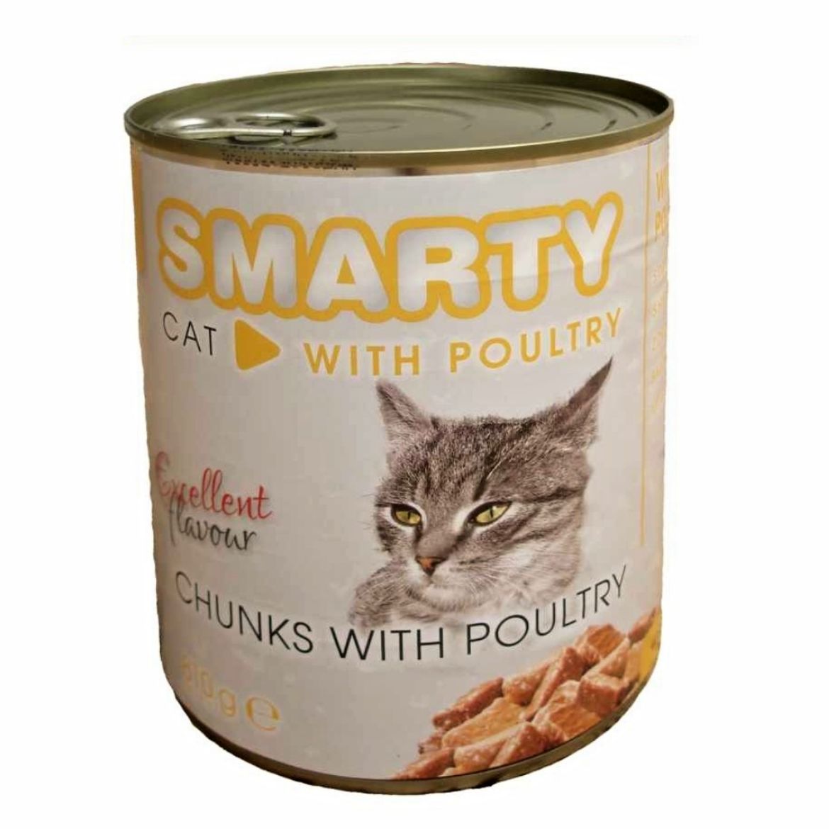 Obrázek z SMARTY Cat Drůbeží chunks, konzerva 810 g 