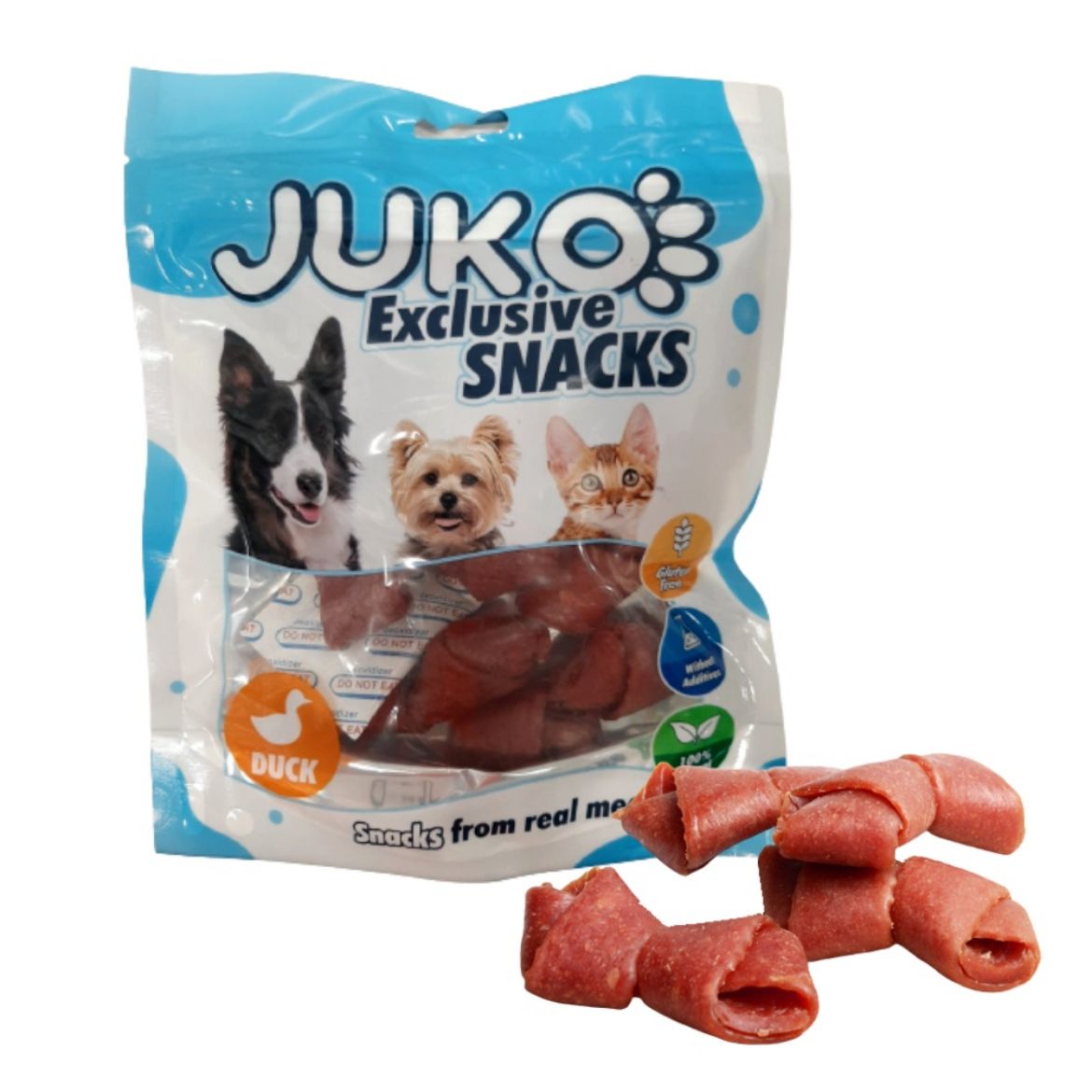 Obrázek z Duck Soft Bone JUKO Snacks 250 g 