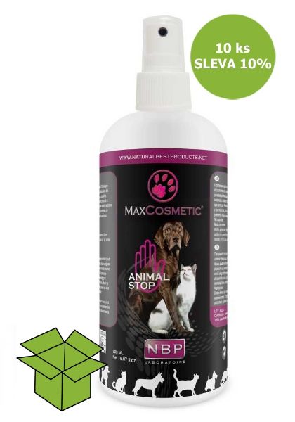 Obrázek Max Cosmetic Animal Stop zákazový sprej 500 ml (10 ks) SLEVA 10 %