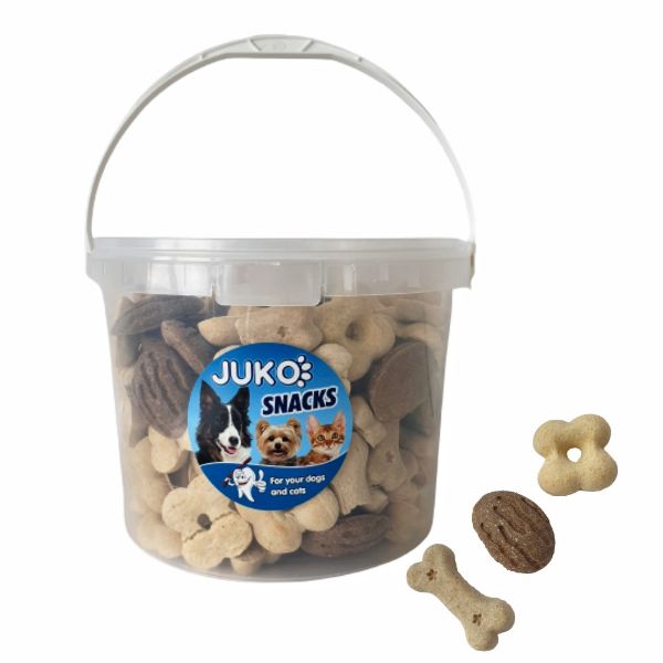 Obrázek Dog & Dog Expert kokosové, vanilkové a lékořicové sušenky 900 g