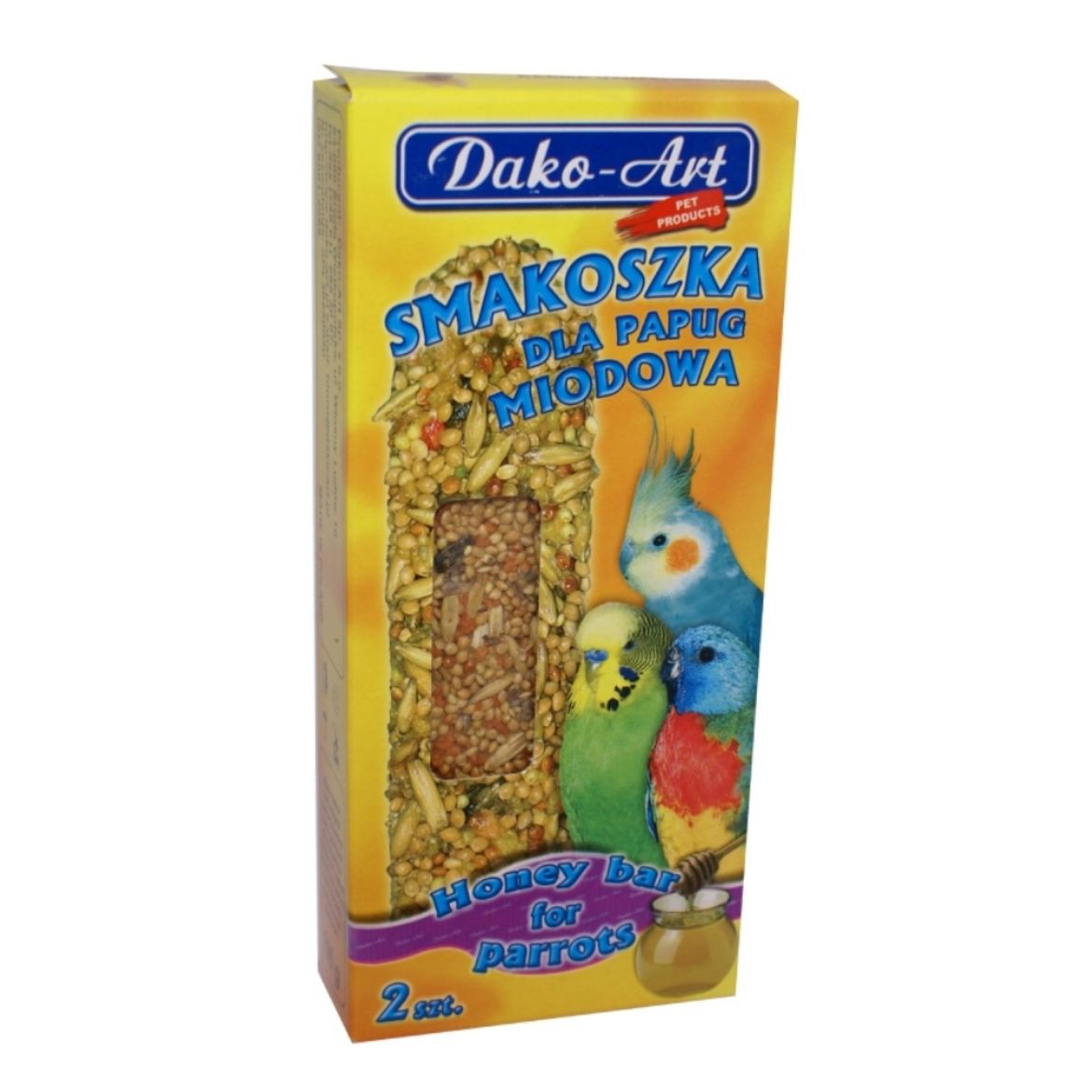 Obrázek z Tyčinka malý papoušek s medem Dako (2 ks) 