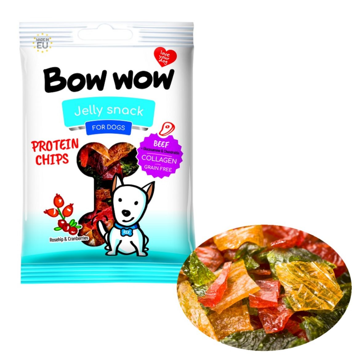 Obrázek z Chipsy kolagenové GF 60 g 