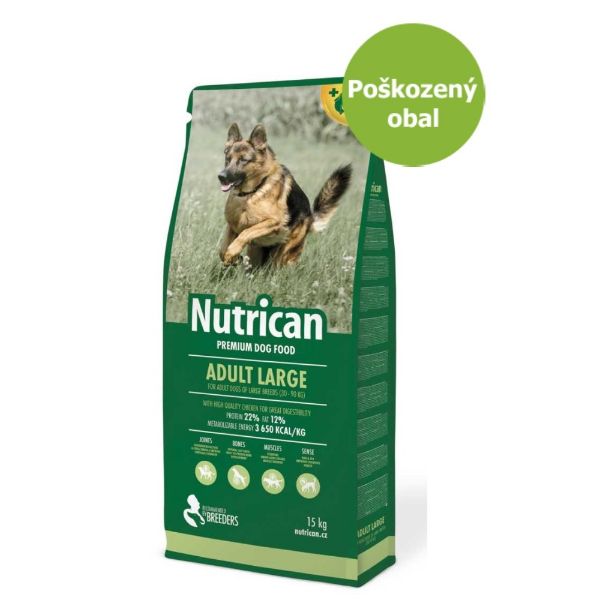 Obrázek Nutrican Dog Adult Large 15 kg - Poškozený obal - SLEVA 10 %