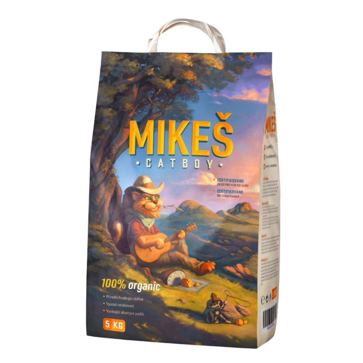 Obrázek z MIKEŠ Catboy hrudkující 5 kg 