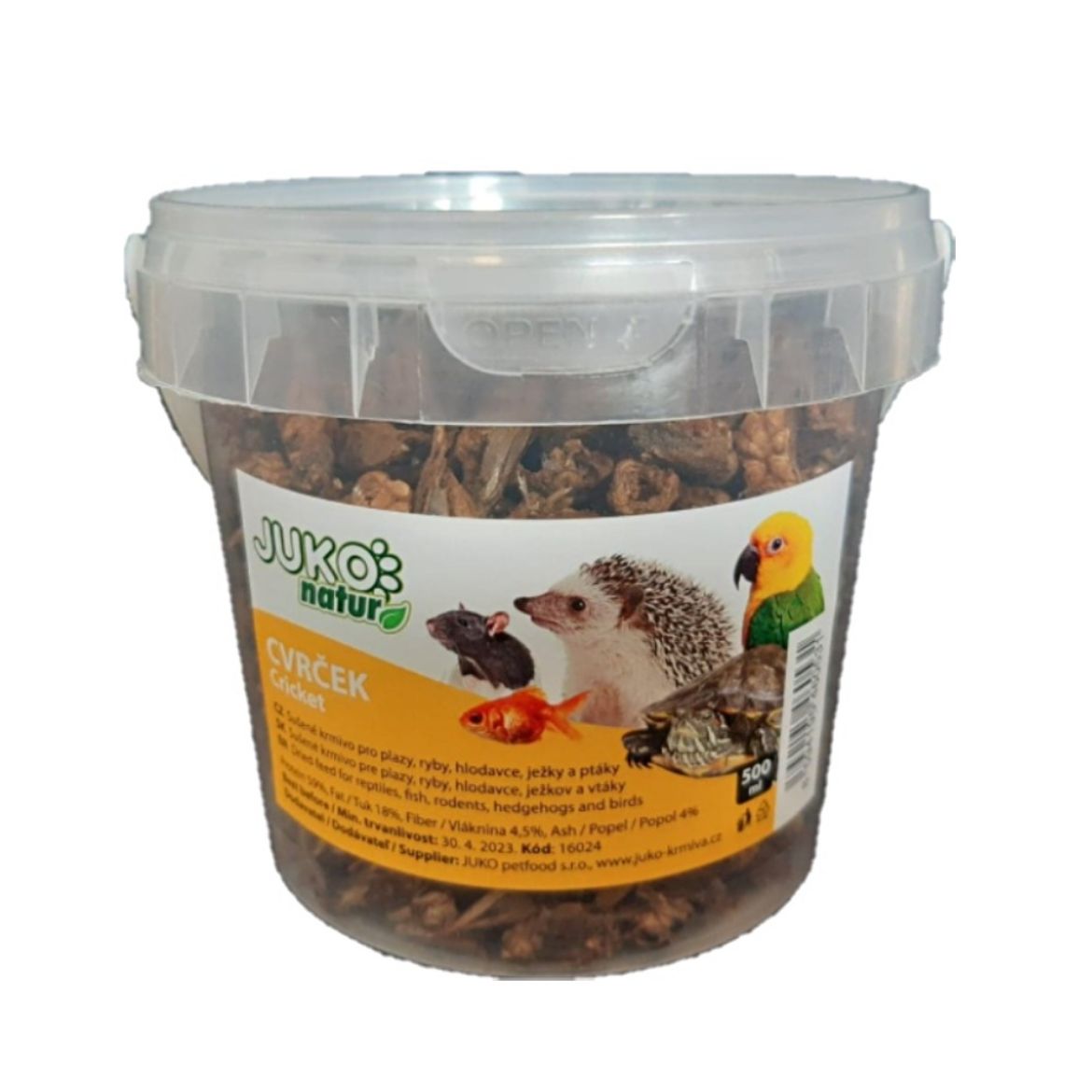 Obrázek z Cvrček JUKO, dóza 500 ml ( 80g ) 