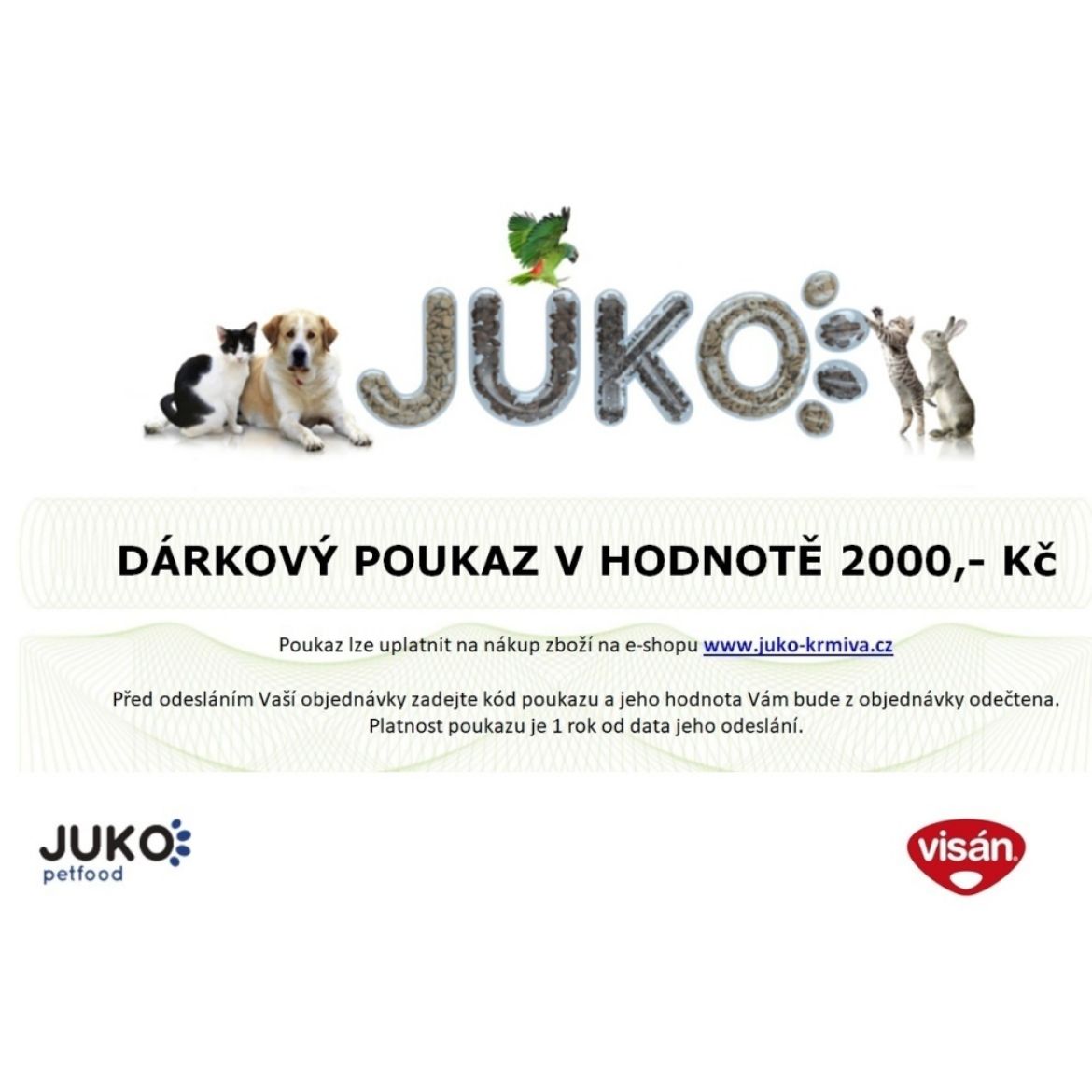 Obrázek z Dárkový poukaz na nákup v hodnotě 2 000 Kč 