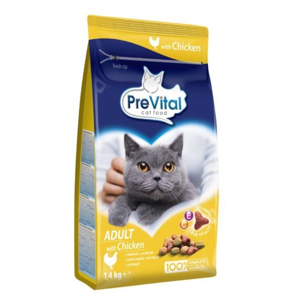 Obrázek PreVital kočka kuřecí 1,4 kg