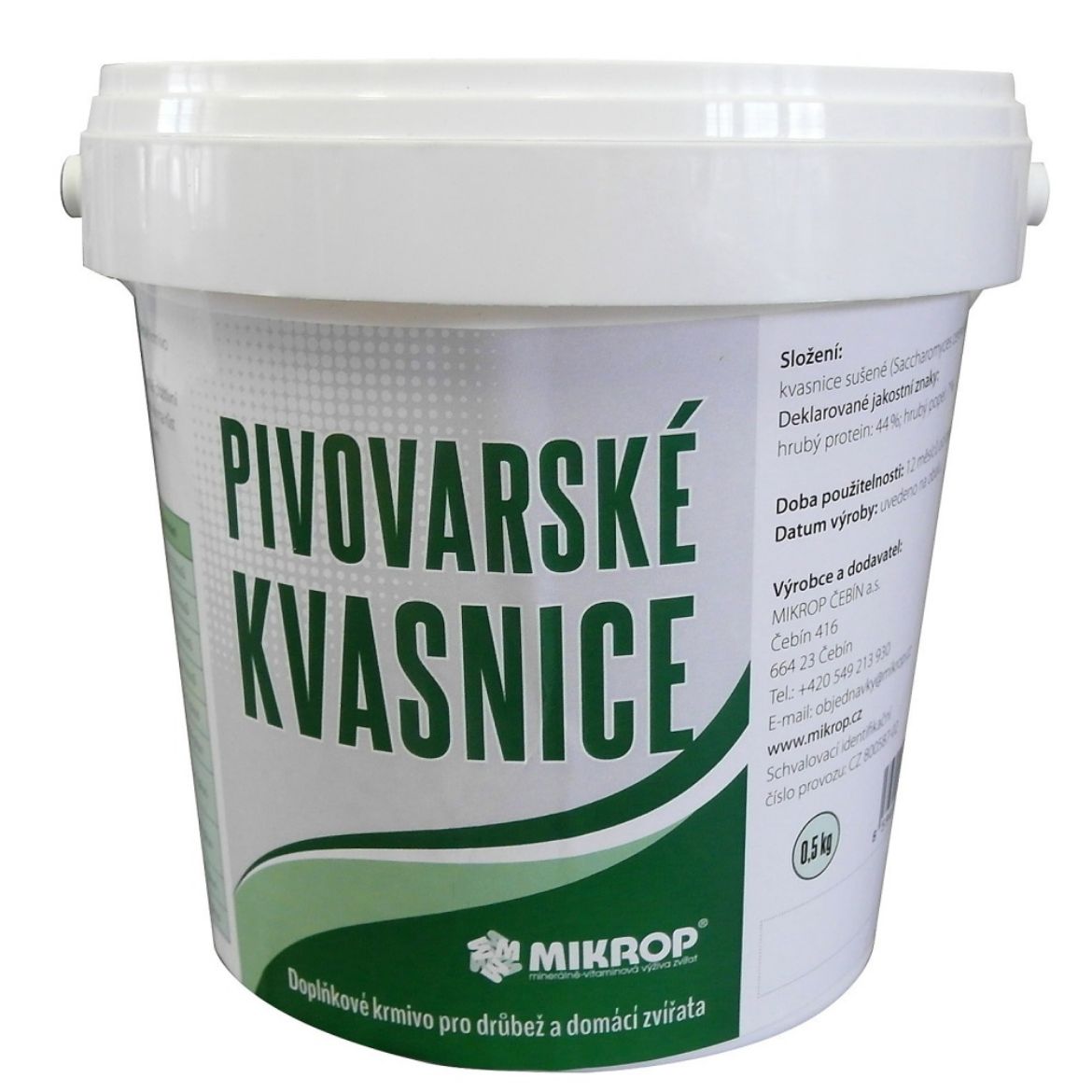 Obrázek z Pivovarské kvasnice Mikrop 0,5 kg 