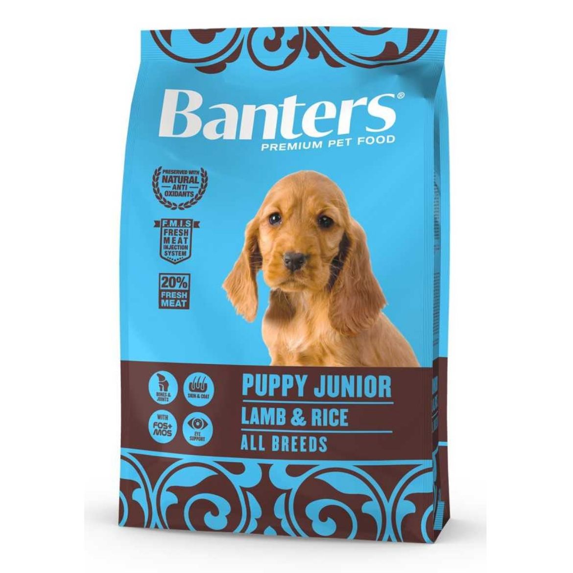 Obrázek z Banters Puppy Junior Lamb & Rice 3 kg 