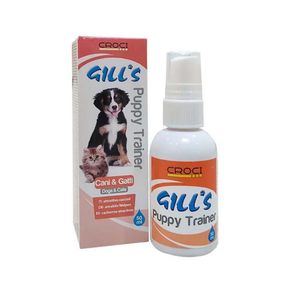 Obrázek z GILL´S Puppy Trainer návykový sprej 50 ml 