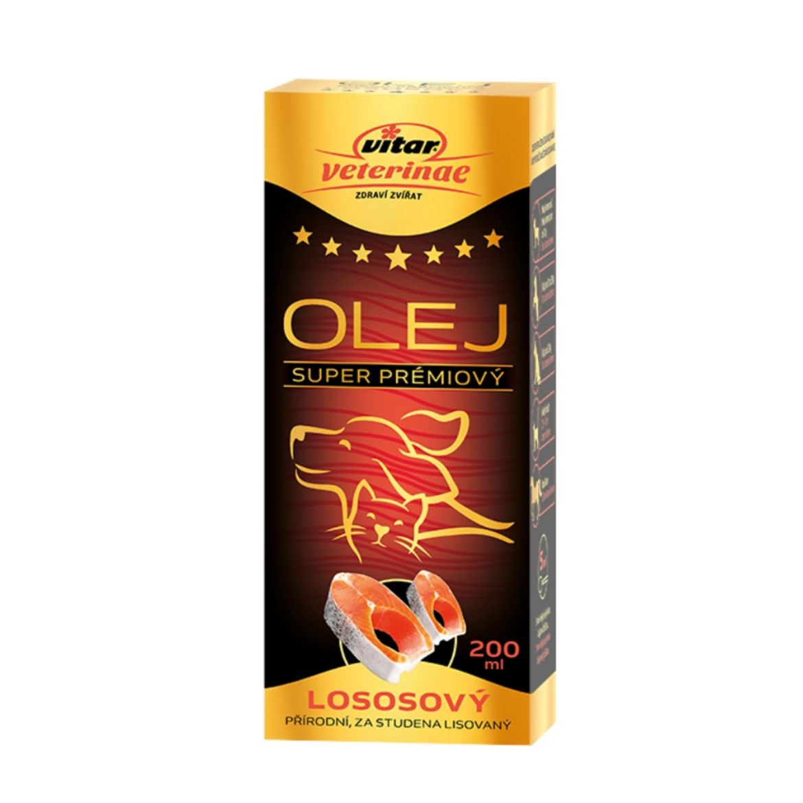 Obrázek z Vitar Veterinae Lososový olej 200 ml 