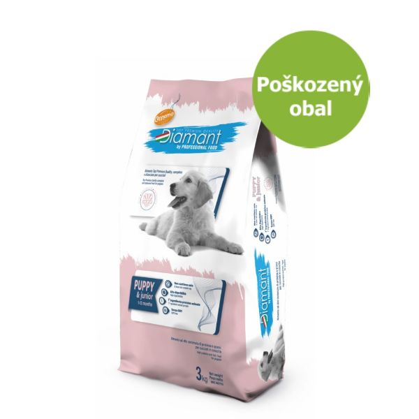 Diamant dog puppy, kompletní krmivo pro štěňata, 1-12 měsíců věku