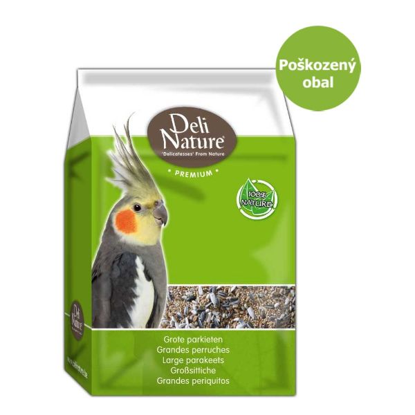 Deli nature premium parakeets, prémiové kompletní krmivo pro papoušky