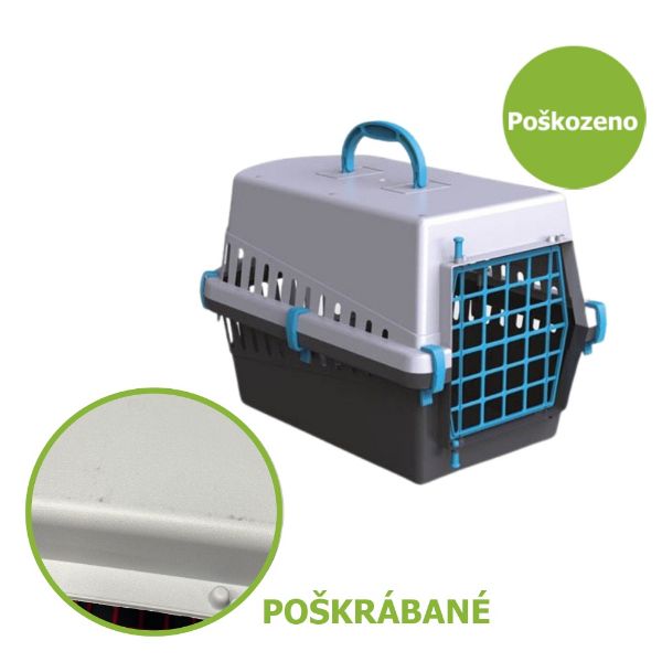 přepravka transportino, plastová přepravka pro malé psy a kočky, 