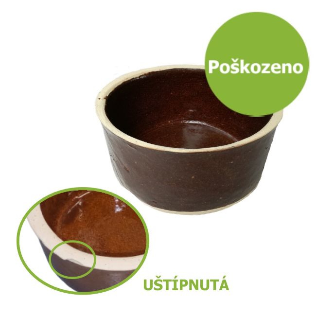 keramická miska, jednoduchá, průměr 15 cm, 0,5 lt, hlodavci, kočky, králíci, 